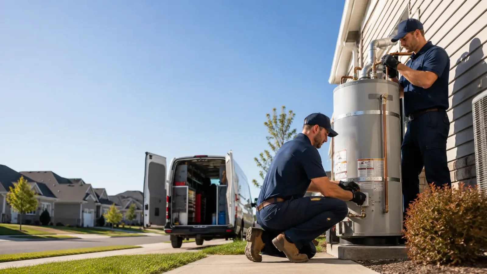 Water Heater Installation in Olmsted, IL